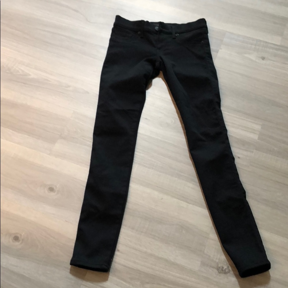 Express Black Skinny Jeans
